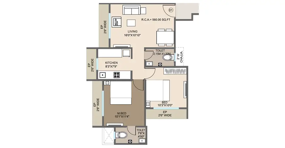 Runwal Group  Kalyan Floor Plans